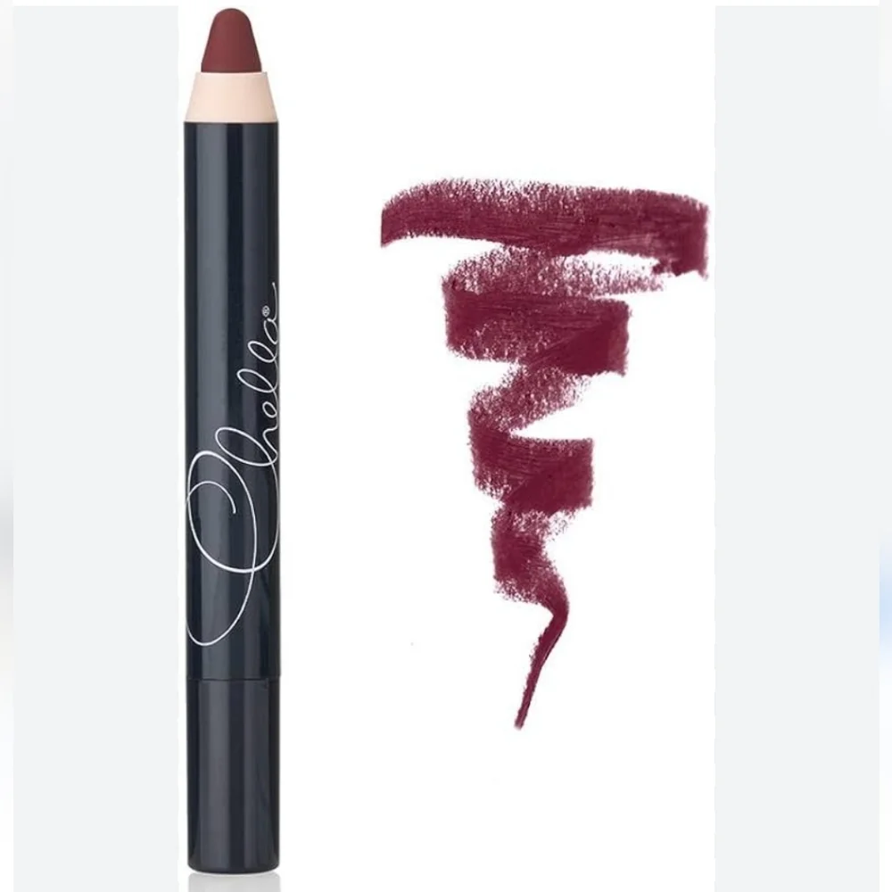 Chella Wonderous Wine Lipstick Pencil New